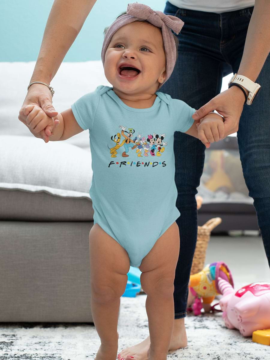 Mickey Minnie Friends Babysuit