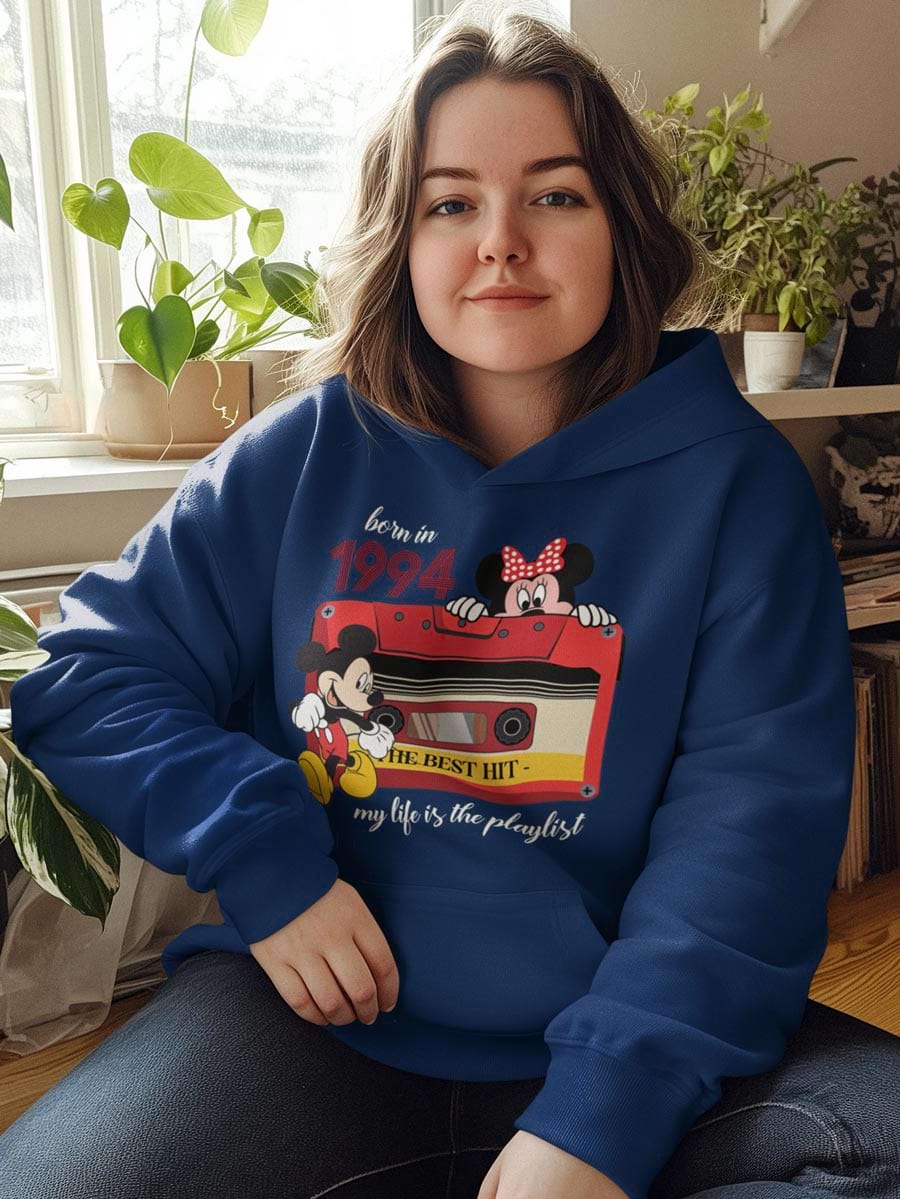 Retro Mickey Minnie Birthday Hoodie