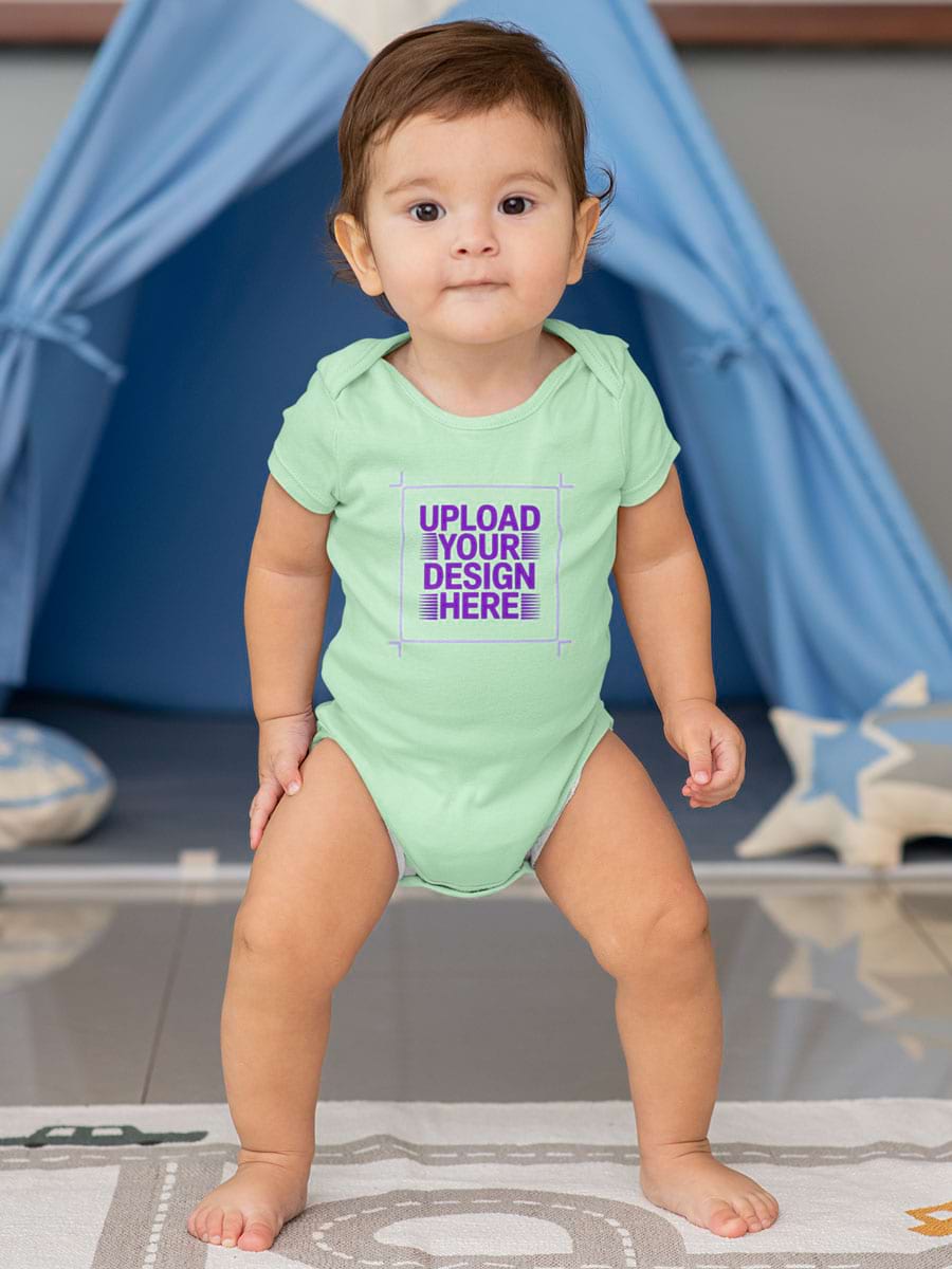 Custom Babysuit | Upload Your Design | A4 Print Size | Front Only