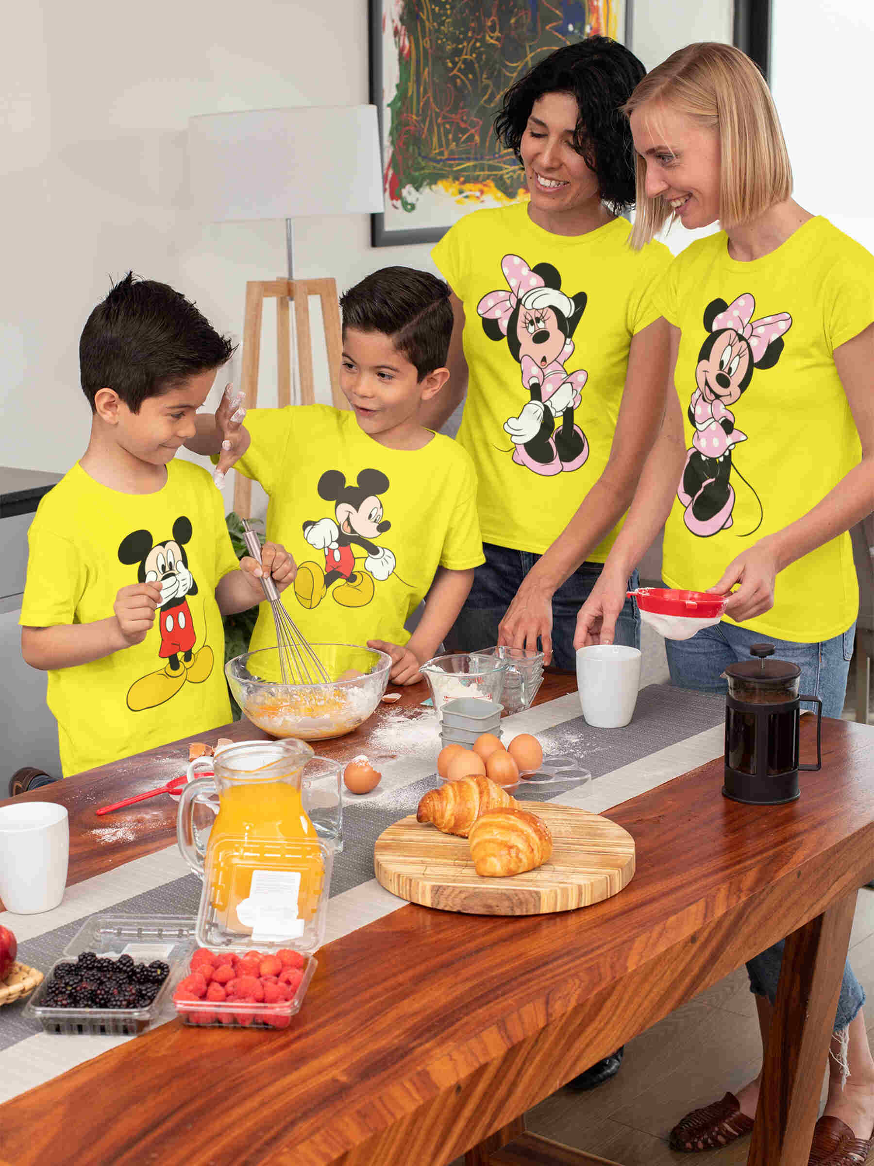 Mickey Minnie Characters Tshirt - Second View